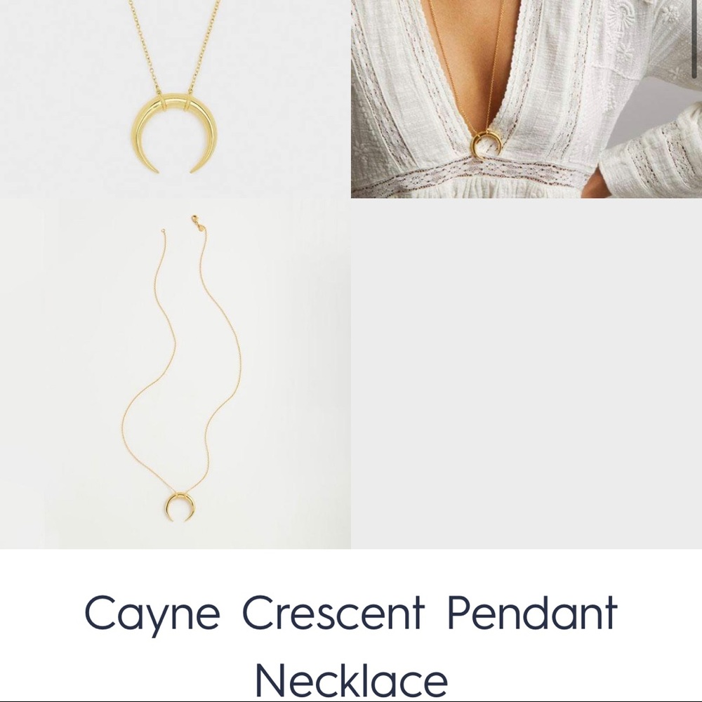 Gorjana Crescent Necklace